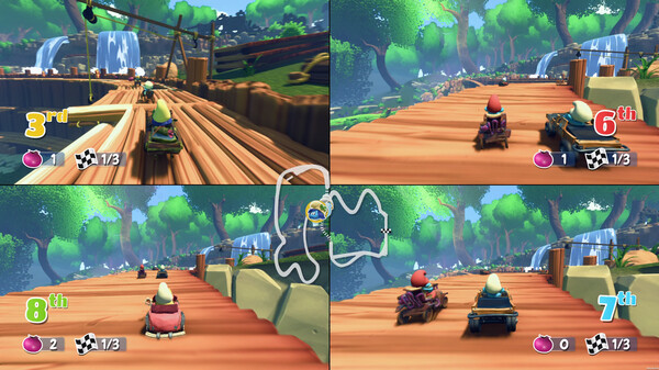 图片[2]-蓝精灵卡丁车/Smurfs Kart