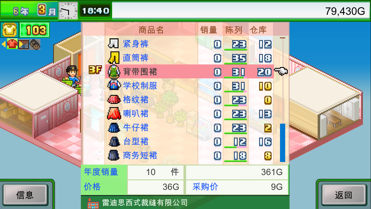 图片[16]-开罗物语合集4-漫画道场物语+时尚洋品店物语-2合1