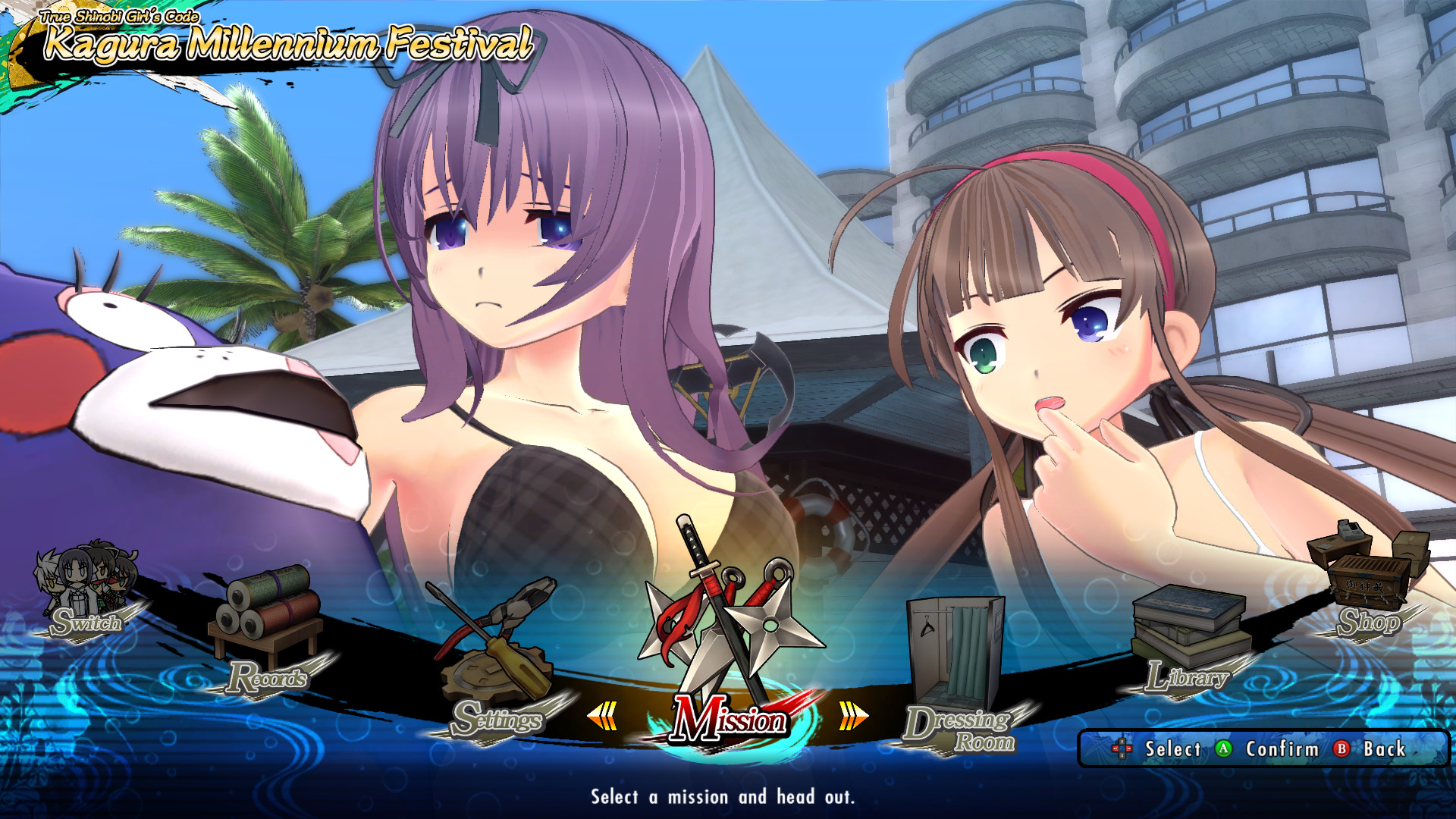 图片[4]-闪乱神乐：少女们的选择/Senran Kagura Estival Versus